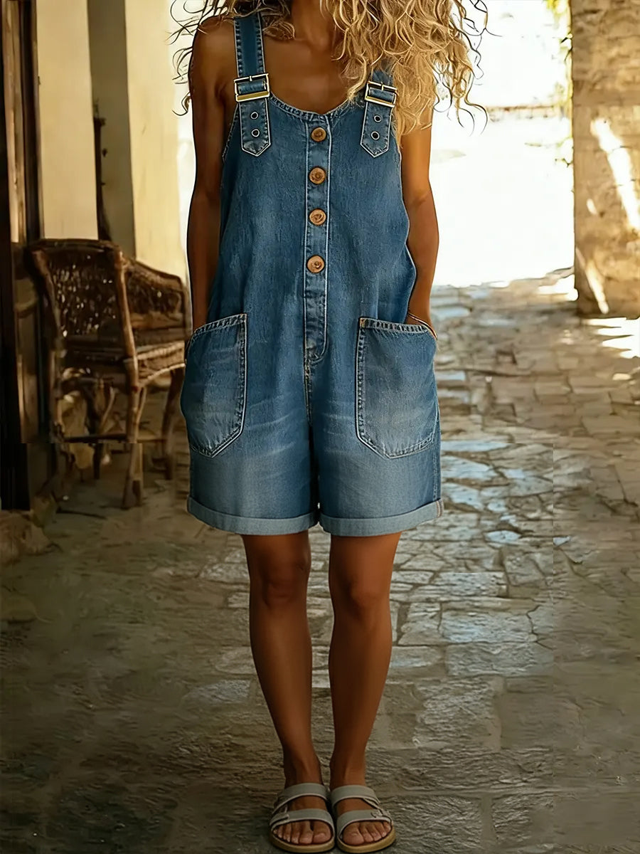 Bree women's jumpsuit in Blue