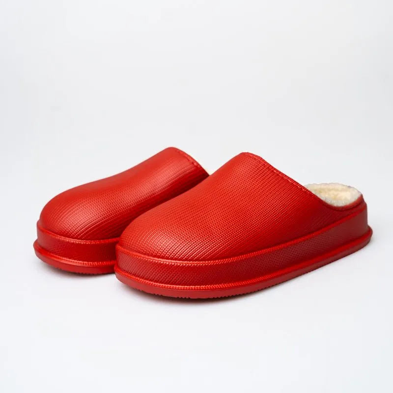 Women's Fluff Flops Slippers Soft Plush Comfortable Indoor Outdoor