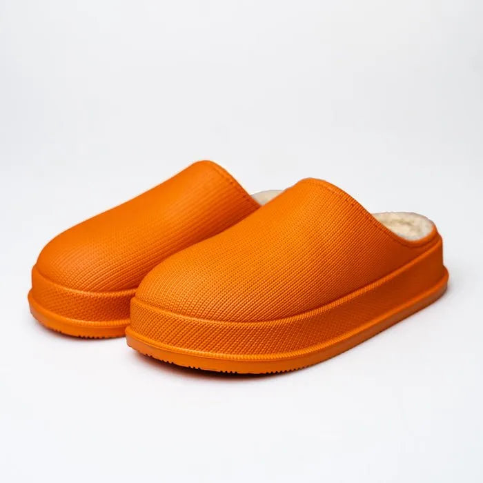 Women's Fluff Flops Slippers Soft Plush Comfortable Indoor Outdoor
