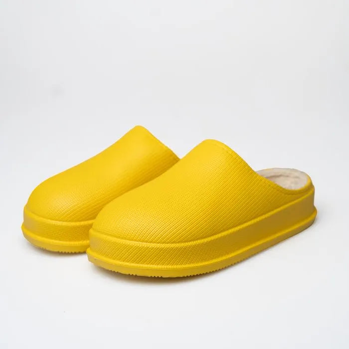 Women's Fluff Flops Slippers Soft Plush Comfortable Indoor Outdoor