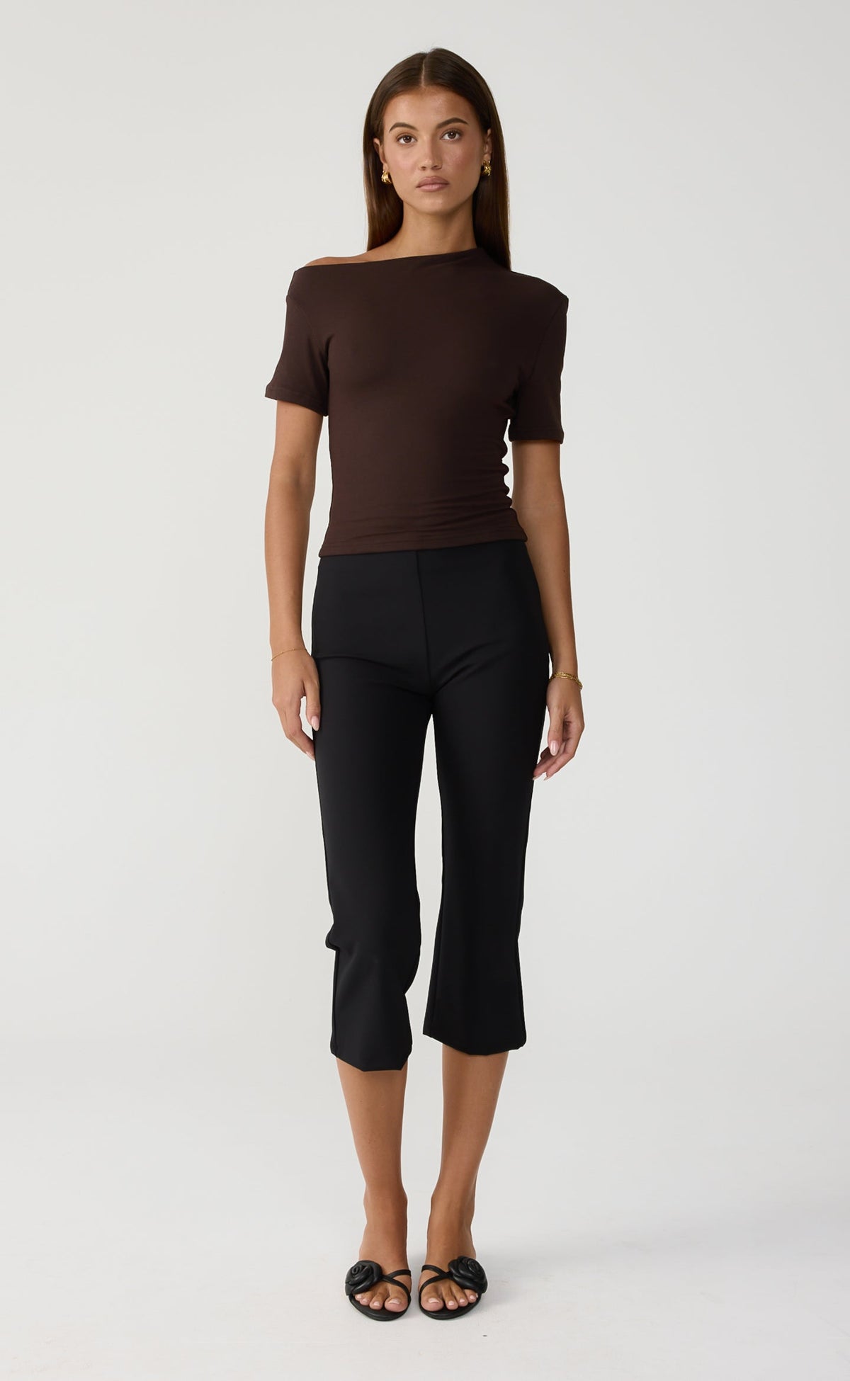 Serene Capri Pants Black - Charcoal Clothing