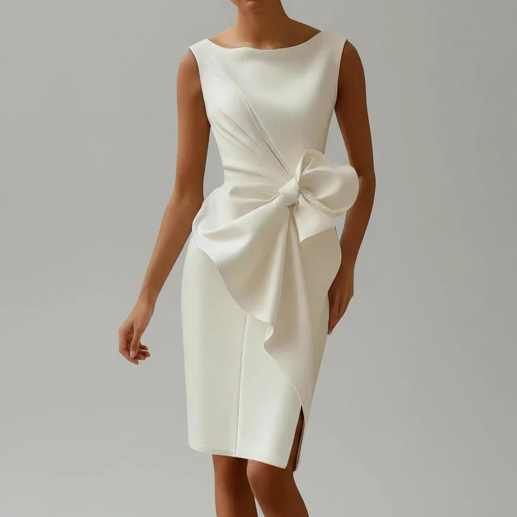 Women's midi sleeveless dress