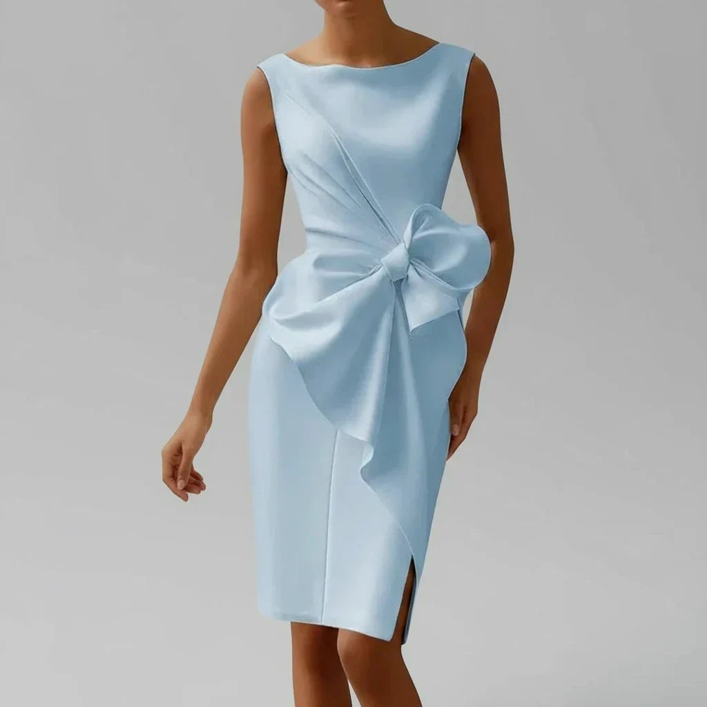 Women's midi sleeveless dress