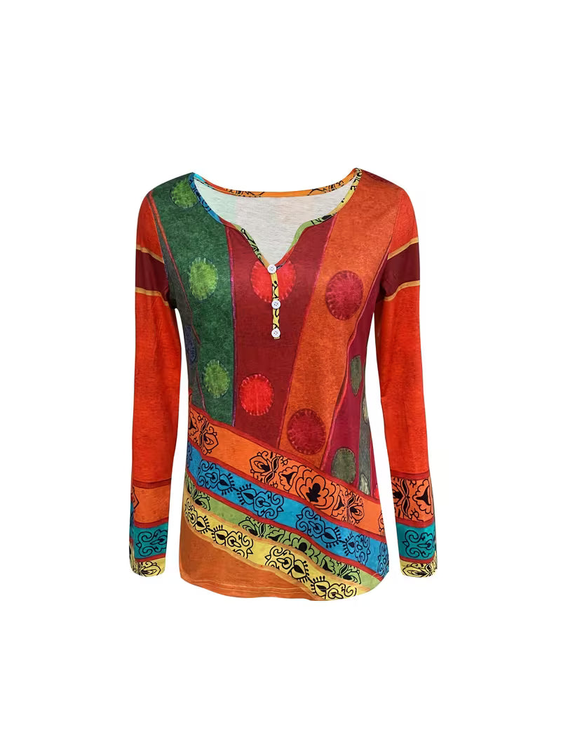 Women's long-sleeve blouse