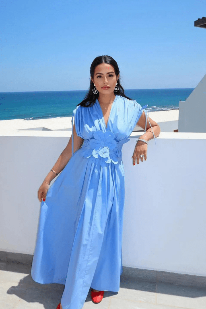 Women's maxi floral dress