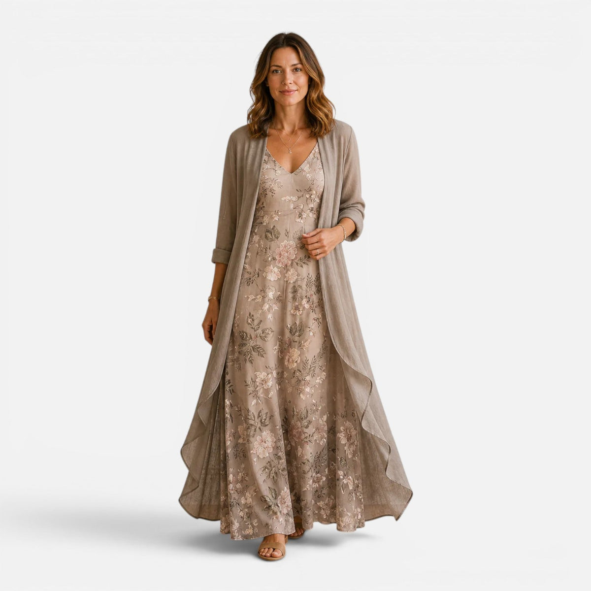 Women's dress and jacket set