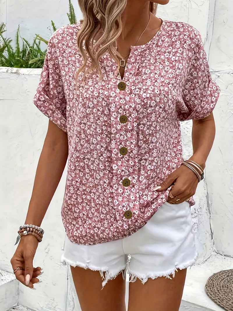 Women's floral blouse