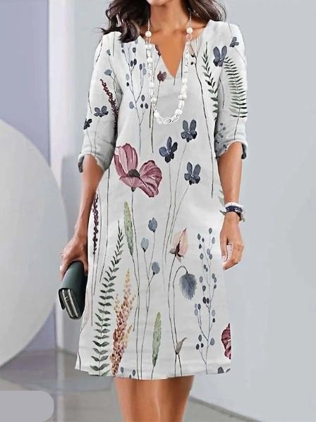 A-line dress