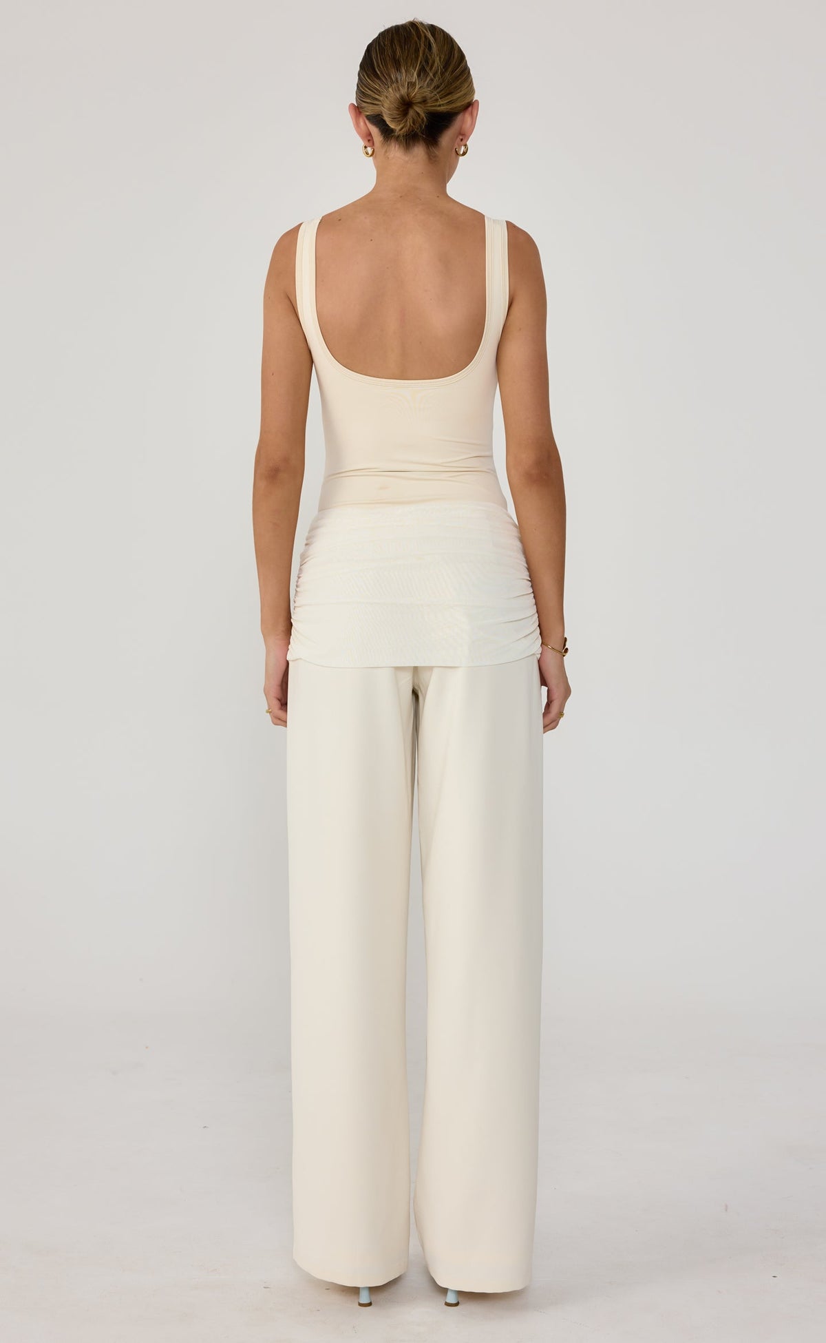 Lukas Bodysuit Oat - Charcoal Clothing