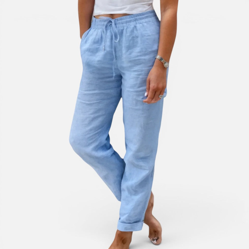 Women's pants with pockets