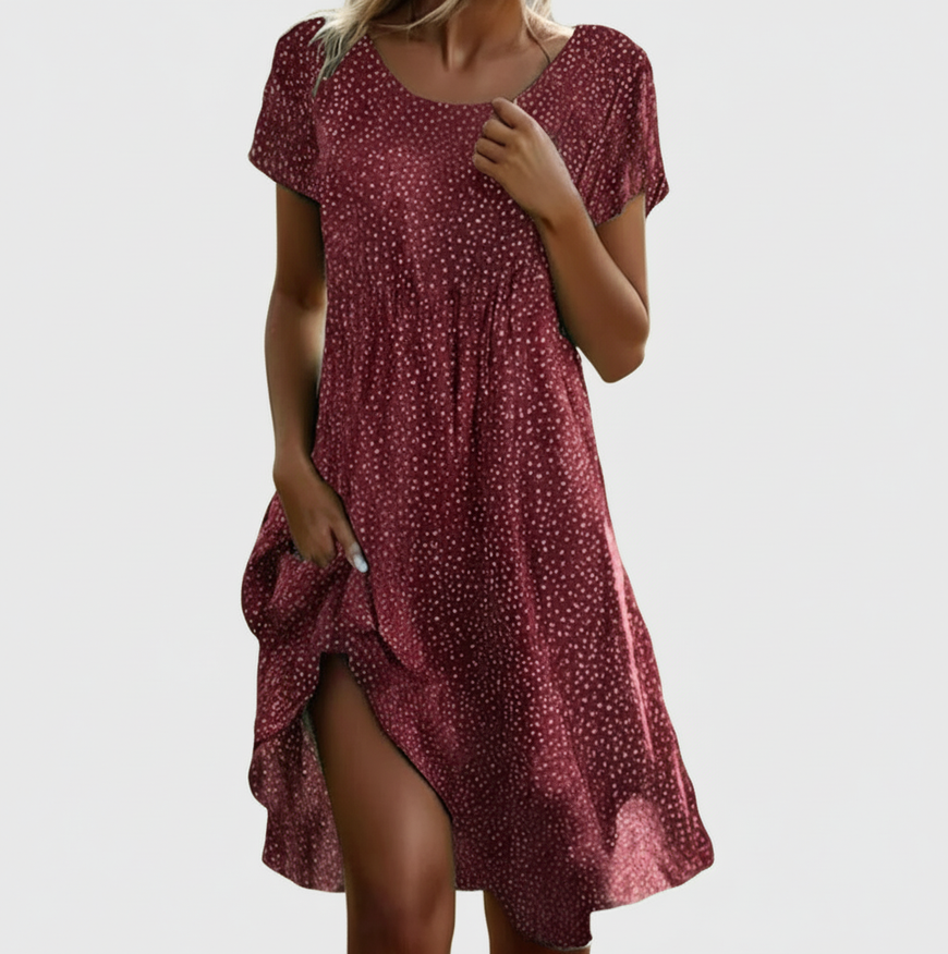 Women's A-line mini dress