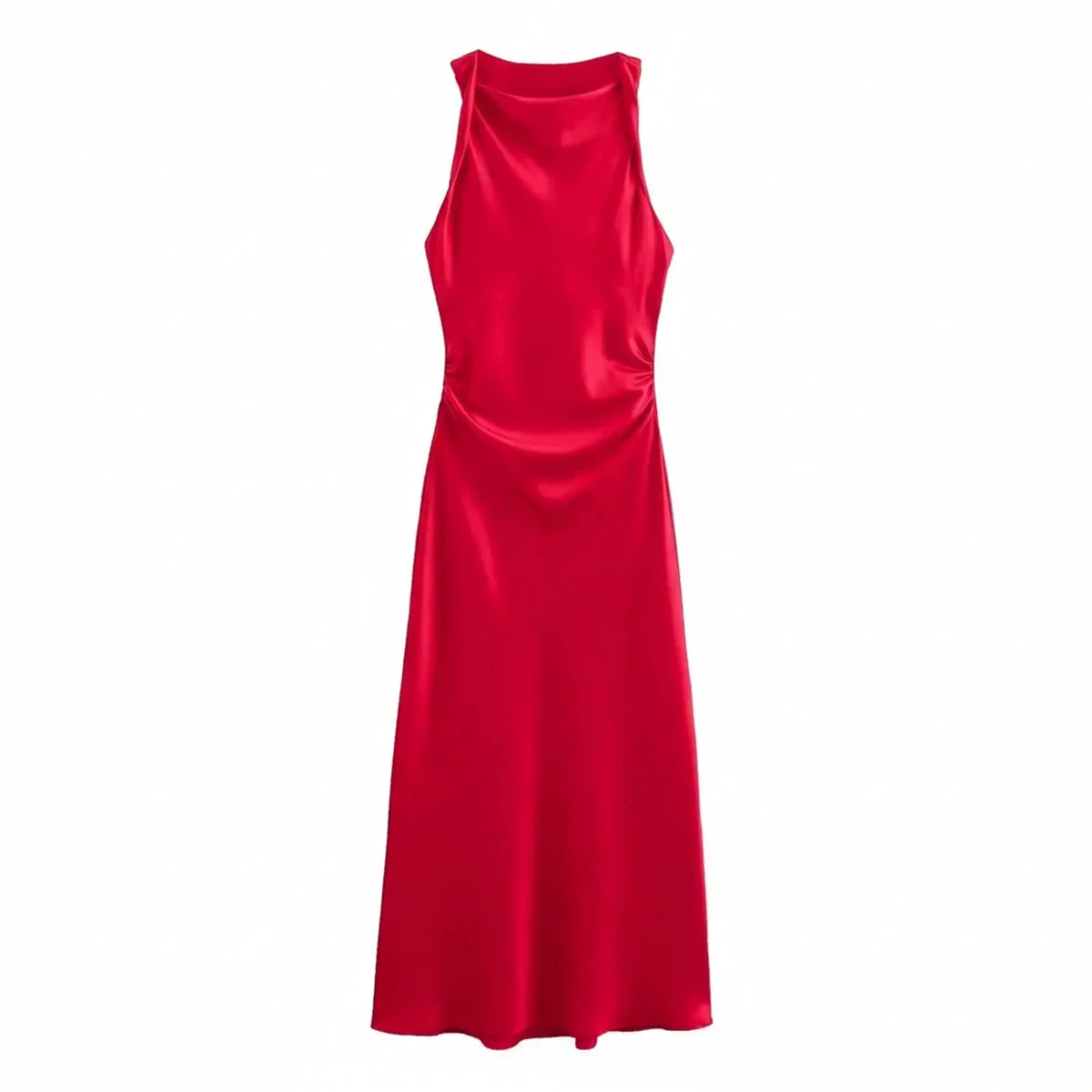 Midi sleeveless dress