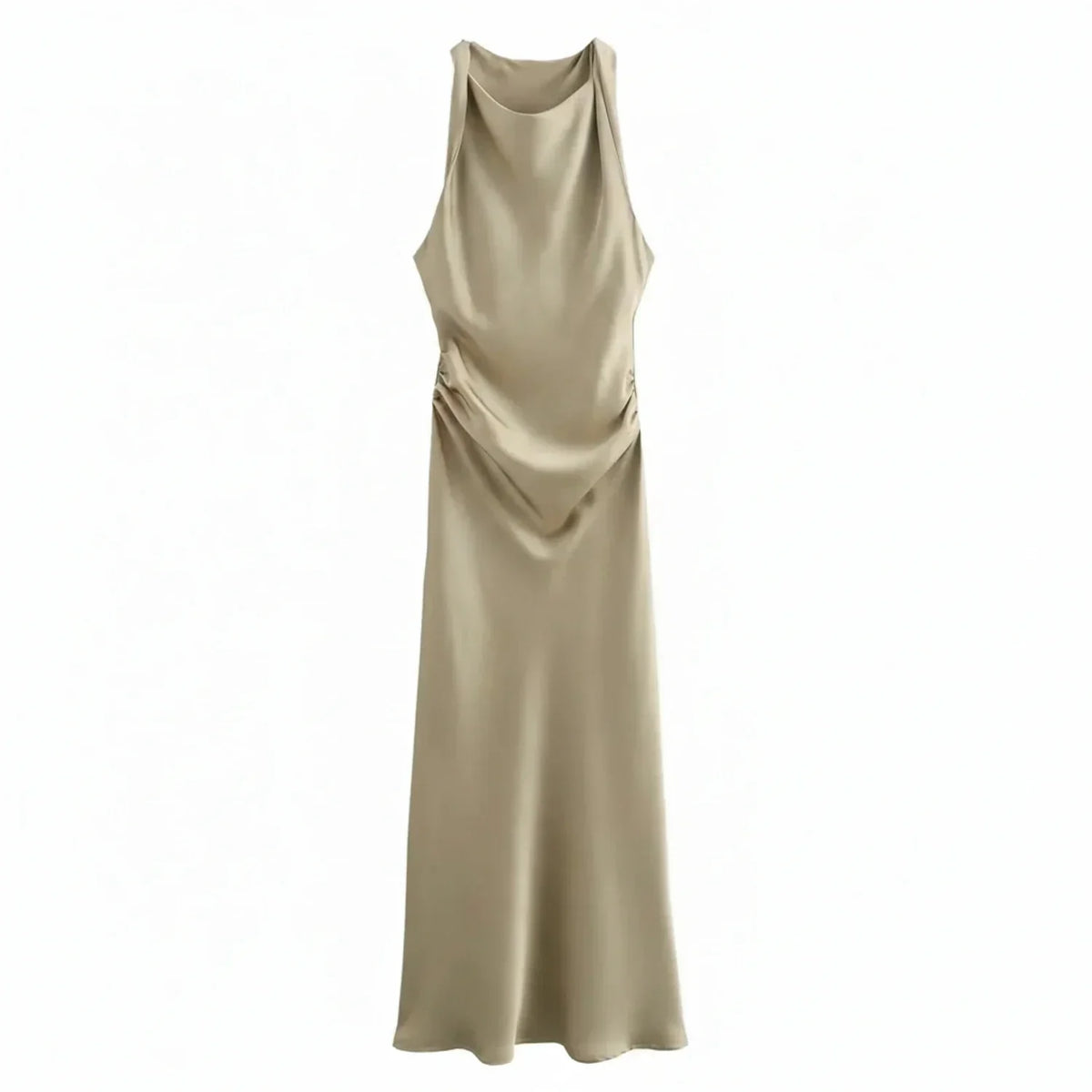 Midi sleeveless dress