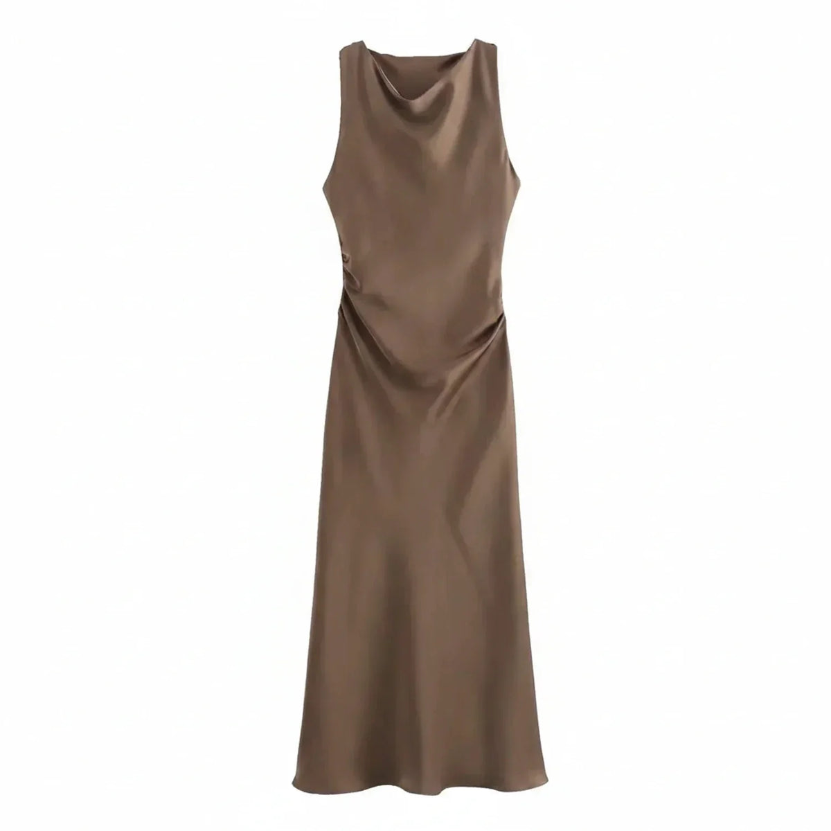 Midi sleeveless dress