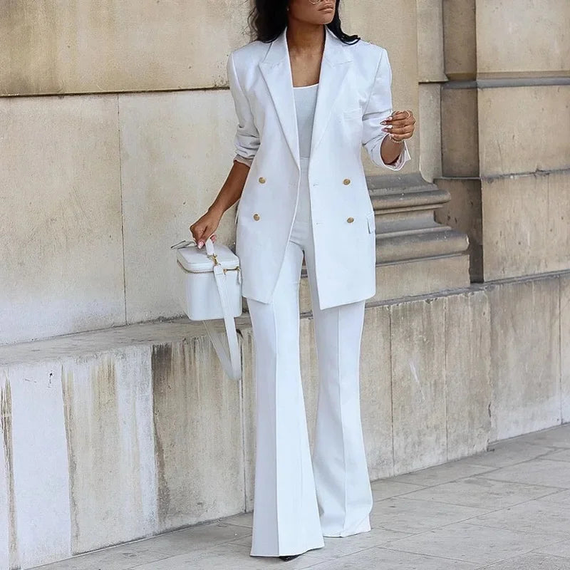 Blazer and trousers set