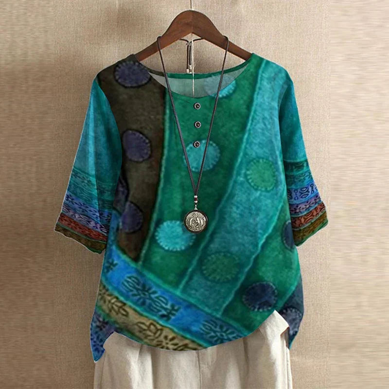 womens-woven-blouse-with-henley-placket-and-cuffed-sleeves-3