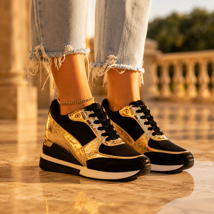 Women's Orthopedic Sneakers Platform Sole Supportive Everyday Trainers