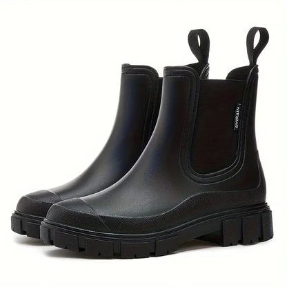Women's Waterproof Chelsea Boots Slip-On Casual Everyday Comfort