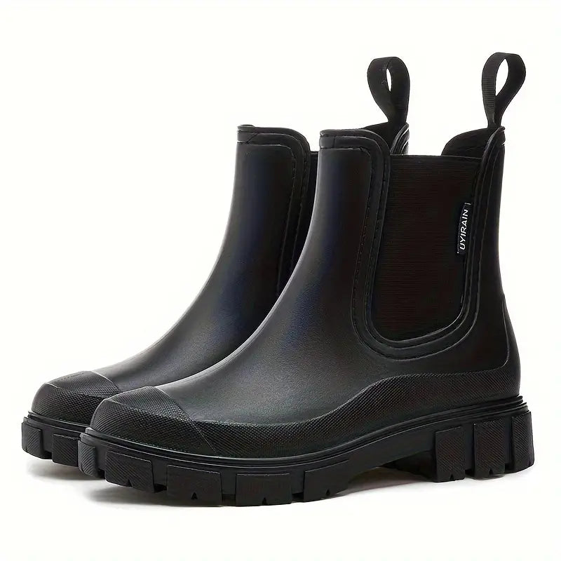 Women's Waterproof Chelsea Boots Slip-On Casual Everyday Ankle Boot
