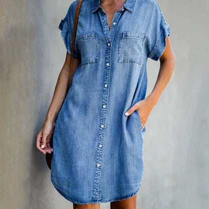 Valerie dress in Light Blue