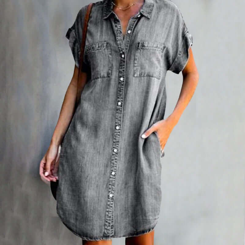 Valerie dress in Gray
