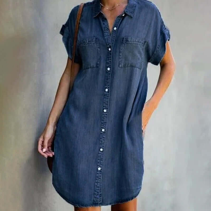 Valerie dress in Dark Blue