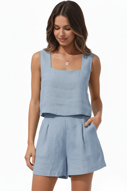 Aurora women's outfit set in Light Blue