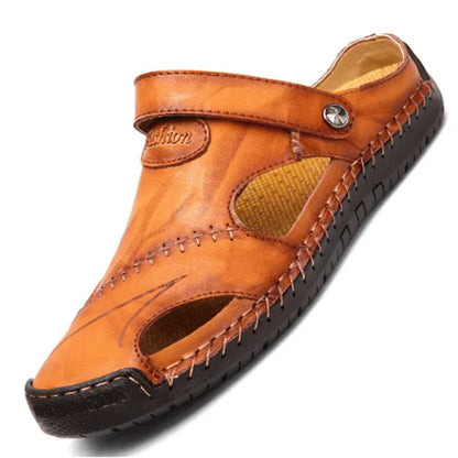 Closed Orthopaedic Sandals Adjustable Straps Heel Support Everyday Comfort