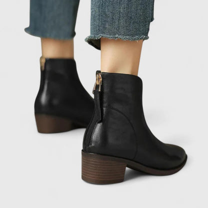 Women's Ankle Boots Block Heel Everyday Casual Formal Black