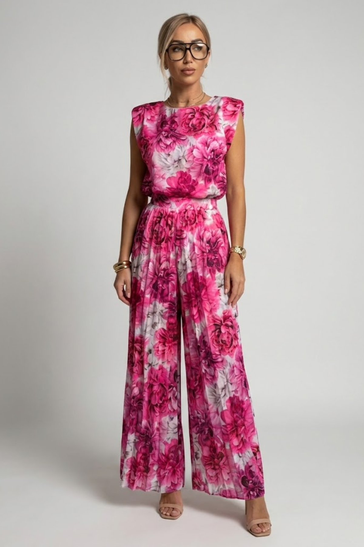 Bianca Moretti women's jumpsuit in Pink
