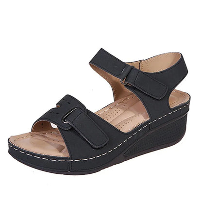 Women's Wedge Sandals Comfortable Everyday Casual Strappy Footwear