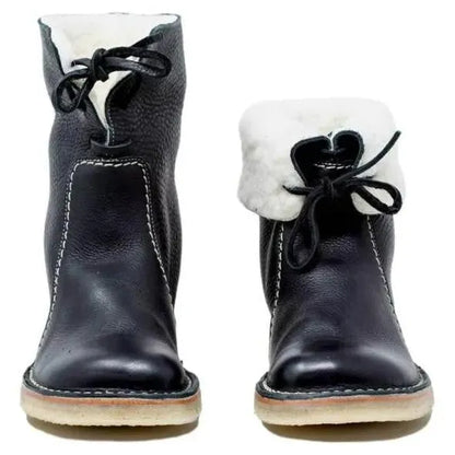 Women's Waterproof Boots Wool Lined Warm Winter Casual Everyday