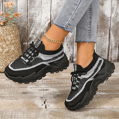 Women's Platform Shoes Sporty Casual Lightweight Everyday Trainers