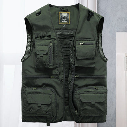 Tactical Vest Lightweight Durable Outdoor Adventure Gear Adjustable Straps
