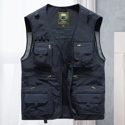 Tactical Vest Lightweight Durable Outdoor Adventure Gear Adjustable Straps