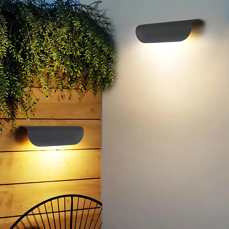 Energy-Efficient LED Modern Waterproof Outdoor Exterior Wall Lamp