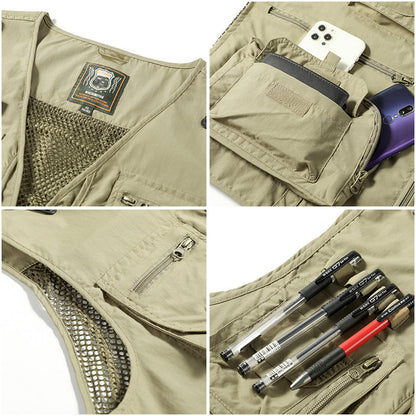 Tactical Vest Lightweight Durable Outdoor Adventure Gear Adjustable Straps