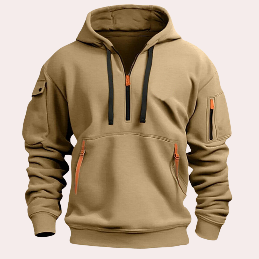 Men's Casual Hoodie Sweatshirt Winter Warm Stylish Everyday Wear