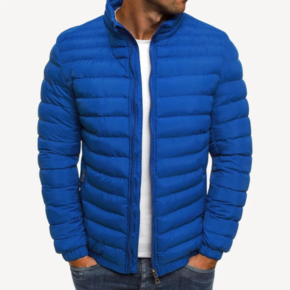 Men's Puffer Jacket Warm Insulated Stylish Winter Coat
