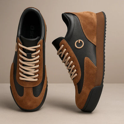 Suede Sneakers Men Casual Elegant Comfortable Everyday Smart Casual Shoes