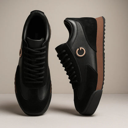 Suede Sneakers Men Casual Elegant Comfortable Everyday Smart Casual Shoes