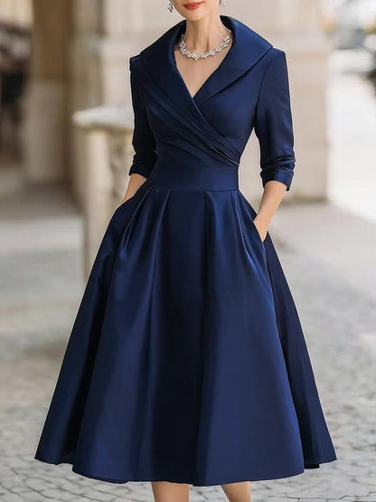Coraline dress in Navy Blue