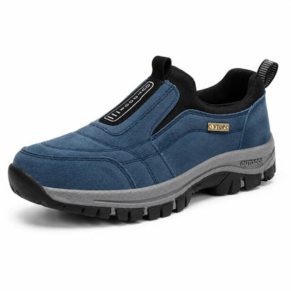 Orthopedic Hiking Shoes Slip-On Lightweight Tread Sole Everyday Walking