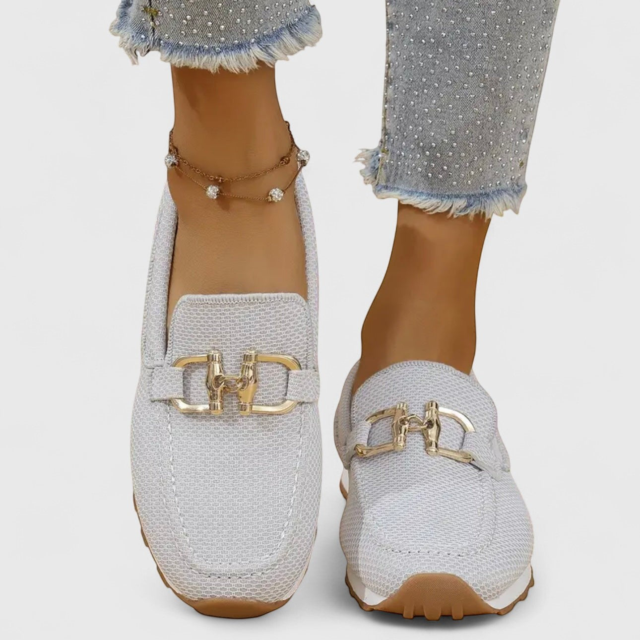 Women's Mesh Loafers Slip On Comfortable Casual Everyday Shoes