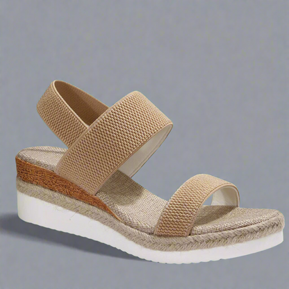 Woven Sandals Women Comfortable Braided Straps Casual Everyday Footwear