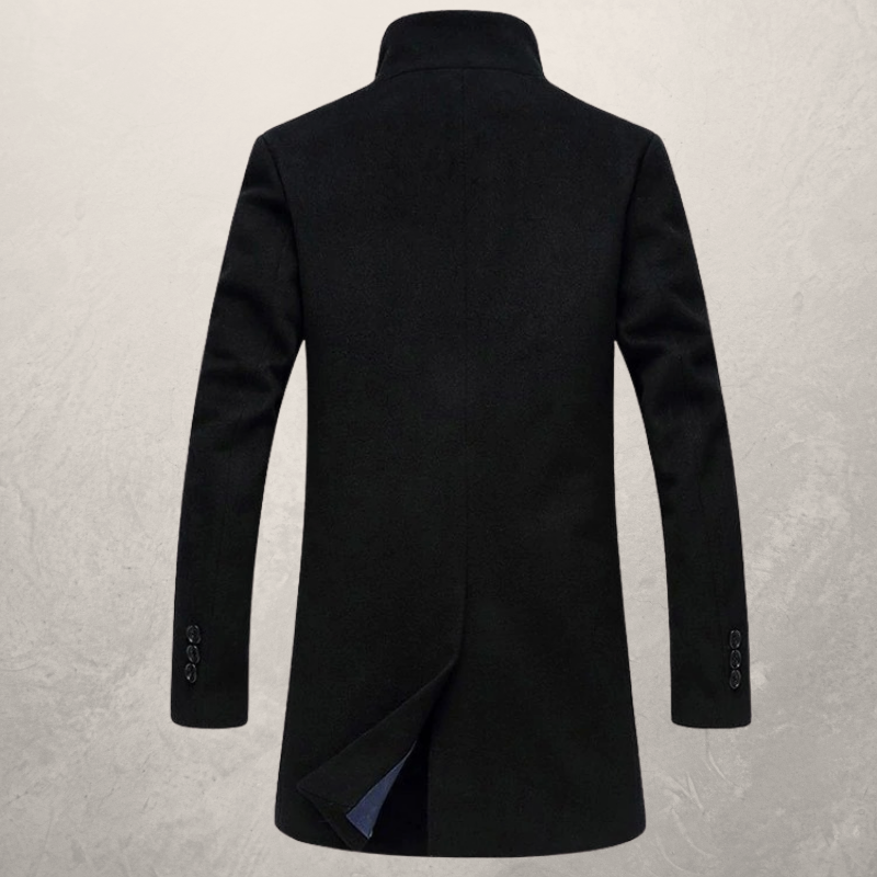 Men's Tailored Coat Elegant Fit Smart Casual Everyday Wear