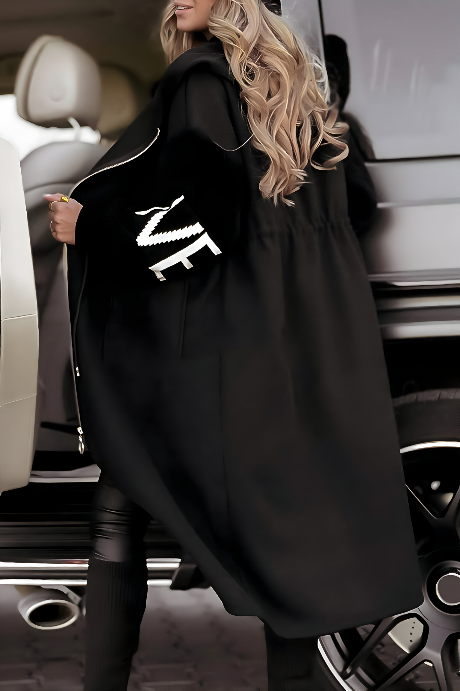 Women's Hooded Coatigan Elegant Draped Open-Front Cardigan Coat Beige Black Grey Casual Evening Layering Jacket Ladies Longline Outerwear All Season