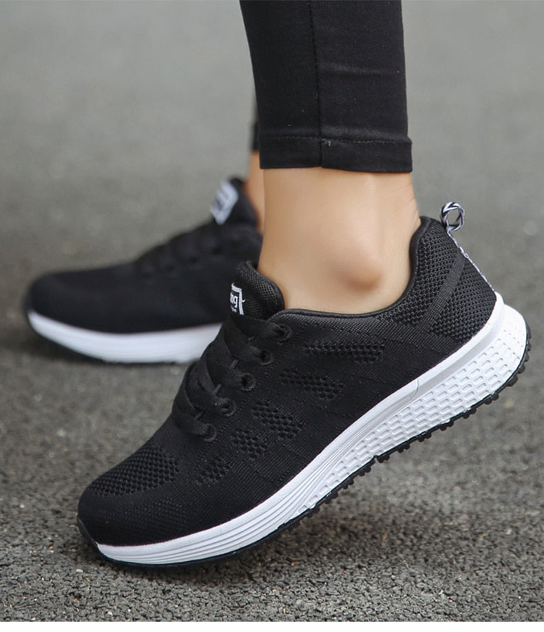 Women's Orthopedic Sport Shoes Lace-Up Support Everyday Training