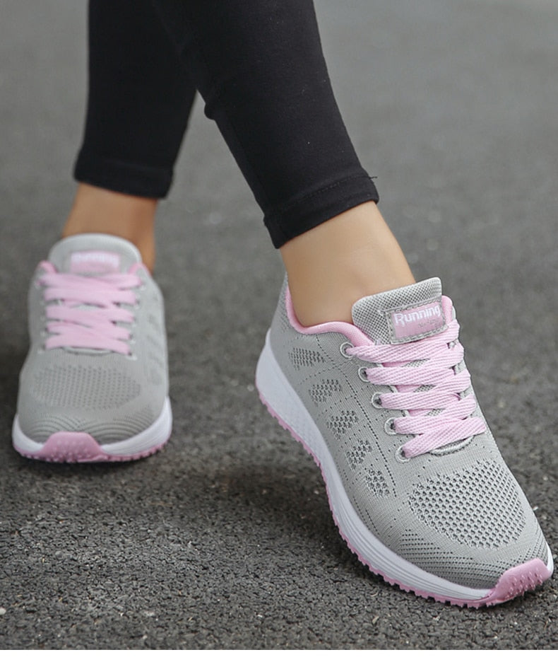 Women's Orthopedic Sport Shoes Lace-Up Support Everyday Training