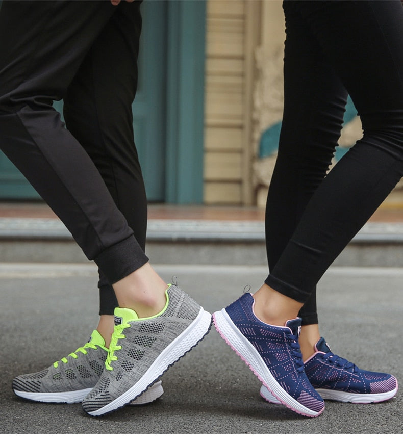 Women's Orthopedic Sport Shoes Lace-Up Support Everyday Training